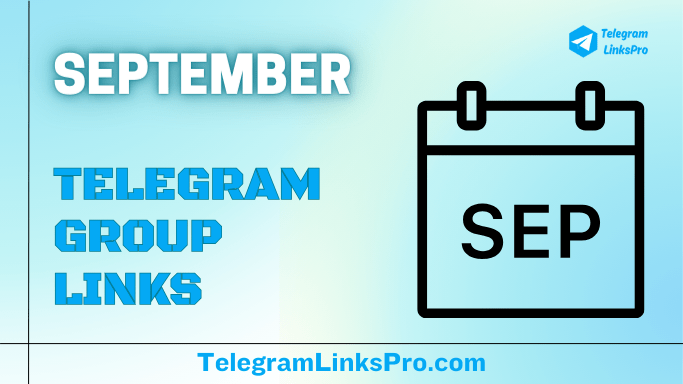 September Telegram Groups