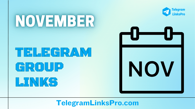 November Telegram Groups