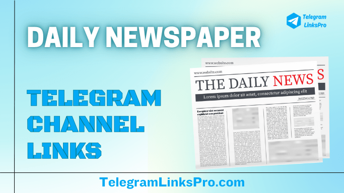 Daily Newspaper Telegram Channels